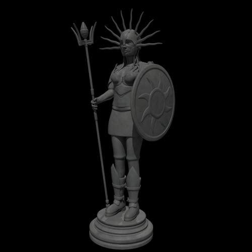 Sun Goddess Statue preview image